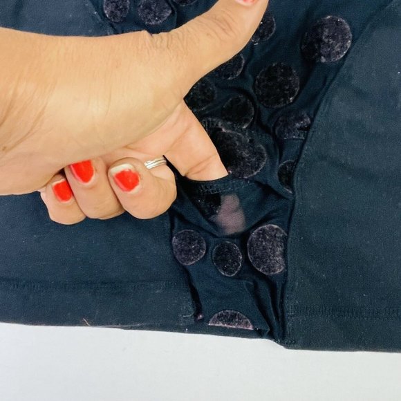 Lululemon Dance TOP Velvet Ghost Polka Dots Razorback Pullover Women's 2* RARE! - Picture 7 of 10